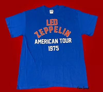 New Led Zeppelin American Tour 1975 Mens Vintage T-Shirt • $21.95