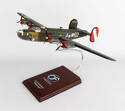 USAF Consolidated B-24J Liberator Witchcraft Desk Top WW2 Model 1/60 ES Airplane • $287