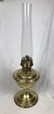 Aladdin Brass Oil Lamp Model 8 Circa 1919-20 • $189