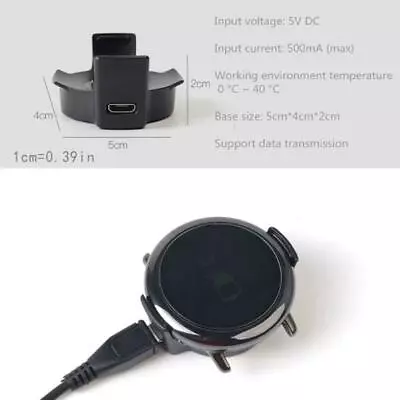 USB Charger Charging Cradle Dock Station For Xiaomi Huami AMAZFIT Pace Watch Kit • $12.68