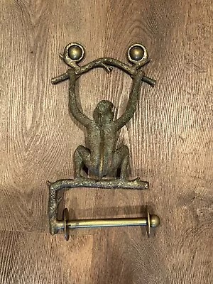 Retired Maitland Smith Monkey Toilet Paper Holder • $650