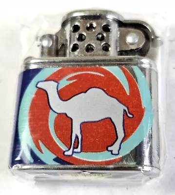 NOS Vintage 1997 Joe Camel Flip Top Cigarette Lighter Swirl - Brand New! • $12.99