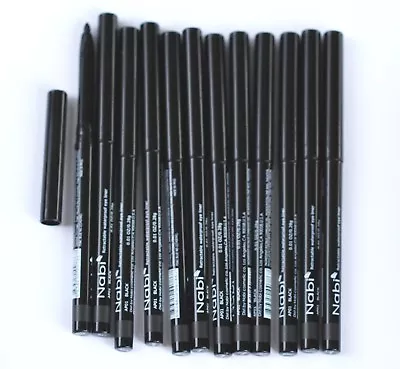 12 PCS NABI AP01 BLACK Retractable Waterproof Eyeliners Pencils • $15