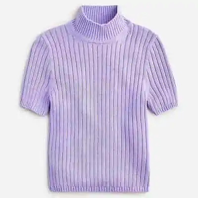 NWT $90 J Crew Sweater Women's Cotton Cashmere Short Sleeve Sweater Sz XXS • $49.99