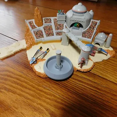 1998 Star Wars Episode 1 MICRO Machines Pod Race Arena & 2 Machines • $15