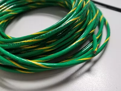 12 Gauge Thhn Wire 25 Feet Ea Thwn 600v Copper Stranded Green/yellow Ground • $18.92