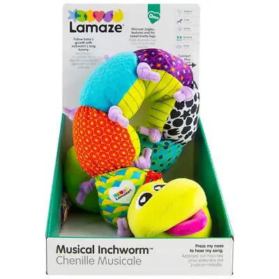 NEW Lamaze Musical Inchworm Early Learning Sensory Development Baby Shower Gift! • $25.68