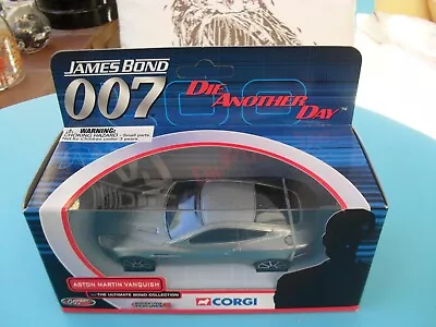 £10 • Buy James Bond 007 Corgi Aston Martin Vanquish Die Another Day Ultimate Collection 