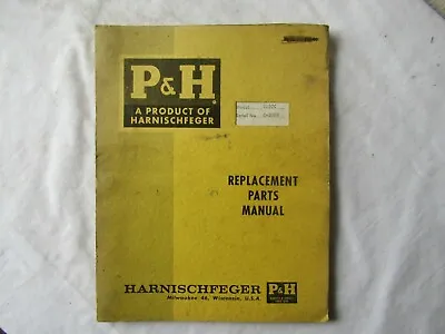 P&H 215-TC Truck Crane Shovel Parts Catalog Book Manual • $89