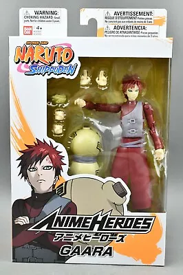 Anime Heroes Naruto Gaara Kazekage 6.5   Action Figure Bandai • $17.99