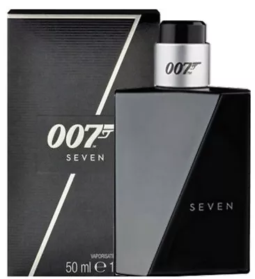 Men 007 SEVEN By JAMES BOND 1.7/1.6 Oz 50 Ml Eau De Toilette Spray NEW IN BOX • $17.99