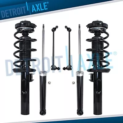 Front Struts Rear Shocks Sway Bars For Jetta Golf Passat Rabbit CC A3 Quattro • $164.89