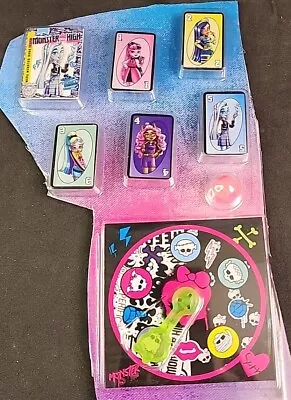 Monster High G3 Student Lounge Doll Playset GAMES Accessories • $4.95