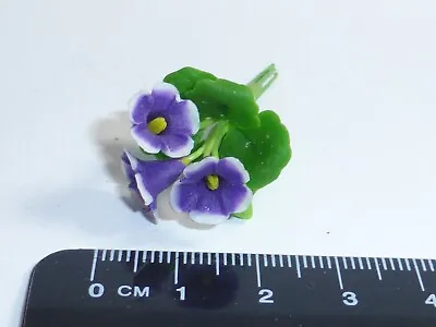 £1.80 • Buy 1:12 Scale Gloxinia Flowers C Garden