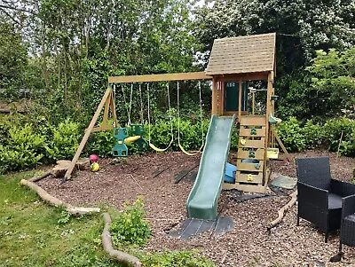£200 • Buy Selwood Climbing Frame With Slide And Swing