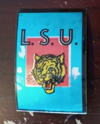 1960 Topps LSU Tigers Metallic Team Logo Sticker  Near Mint • $7.99