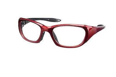 $110 • Buy Red Wrap-Around X-ray Radiation Protection Lead Glasses - Model 9941RD
