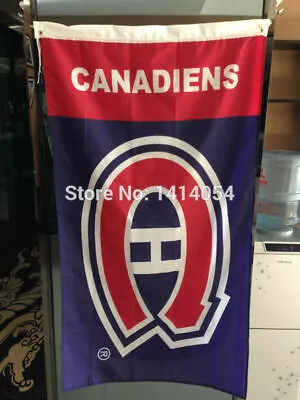 Montreal Canadiens Flag 3x5ft Banner Polyester Ice Hockey Stanley 010 • $15.99