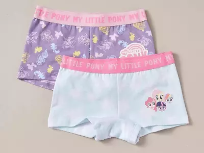 Girls  Size 2-3 Pack Of 2 My Little Pony Shorties  Underwear NEW 1866 • $4.07