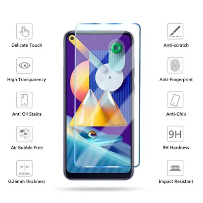 9H Tempered Glass Screen Protector For LG G8 Q6 G6 Q61 K50S W41 Pro Q51 V40 Q60 • £3.44