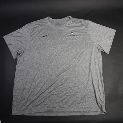$29.99 • Buy UConn Huskies Nike Dri-Fit Short Sleeve Shirt Men's Gray New