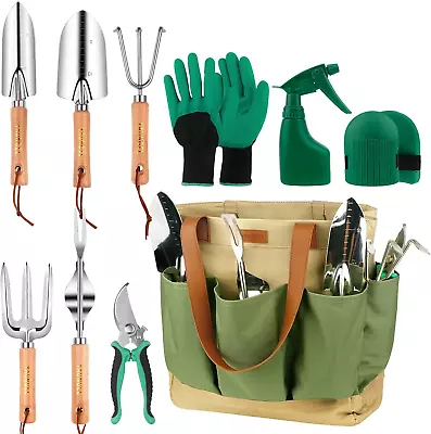 Gardening Tools Set Garden Tool Kit Outdoor Hand Tools Garden Tools Set Gifts • £43.95