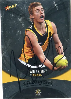 $7.50 • Buy AFL Select 2011 #SP145 Richmond David Astbury Autographed Card