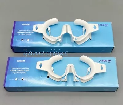 Dental Ortho Nola Dry Field System Cheek Retractor Mouth Opener Large Small • £27.59