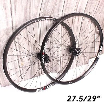 BUCKLOS Boost 27.5/29  Wheels MTB Downhill Bicycle Wheelset Disc Fit Shimano HG • $98