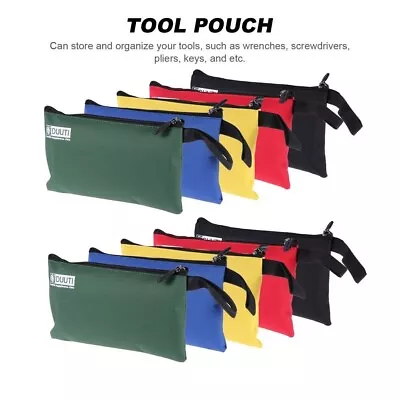 10 Home Tool Bag Heavy Duty Canvas Pouch Storage Bags Instrument Cosmetics Case • $20.99