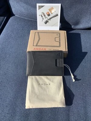 $27.99 • Buy Andar The Ranger Mens Wallet Black Brand New
