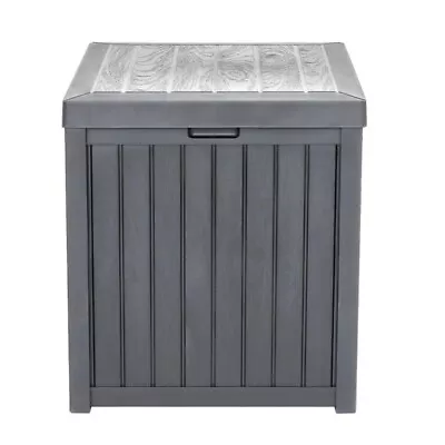 51gal 195L Outdoor Garden Plastic Storage Deck Box Chest Tools Cushions Toys • $74.52