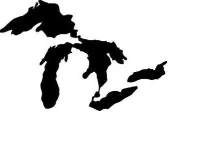 NEW Michigan Great Lakes Vinyl Decal Car Window Crafts Cups You Pick Size Color • $4