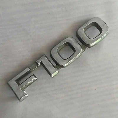 Ford OEM 1980 1981 F-100 F100 Front Fender Emblem Badge Logo Name E0TB16B114E1 • $23.98