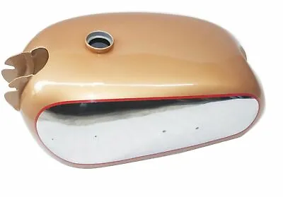 1950 Bsa Golden Flash A10 Golden Painted Chrome Plated Petrol Gas Fuel Tank @Vi • $559.44