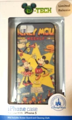  Disney World Mickey & Minnie Mouse Weekly Retro Iphone 5 Case Limited Release • $26.94