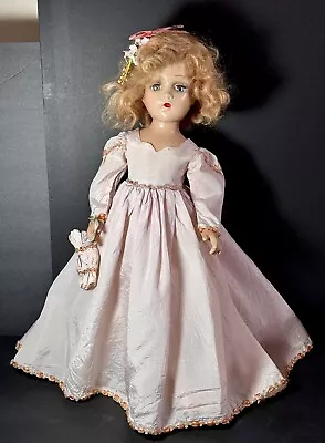 ANTIQUE 1930s TAGGED 21”  Madame Alexander  COMPOSITION WENDY ANN Doll EXC COND • $247.50