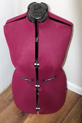 Vintage Plus Size Adjustable Dress Form Mannequin Made In England Needs Repair • $62.30