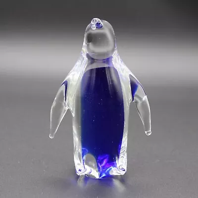 5  Murano Glass PENGUIN Paperweight By Formia Vetri Di Murano VINTAGE • $40