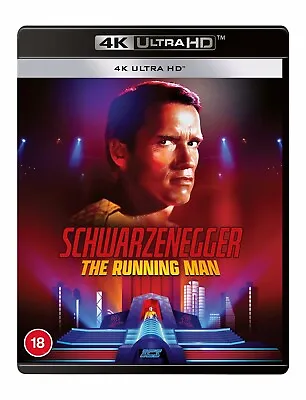 The Running Man 4k Uhd Blu-ray Arnold Schwarzenegger New + Sealed + Slipcover 📀 • £21.95