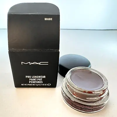 MAC Pro Longwear Paint Pot - BOUGIE (Red-Brown W/Green Pearl) - FULL SIZE New • $18.69