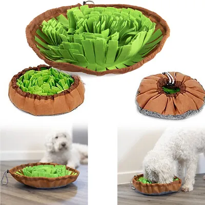 Dog Puzzle Toys Pet Snuffle Mat For Dogs Puppy Interactive Feed Game For Bored • £8.89