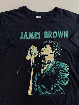 James Brown T-Shirt Adult Medium Godfather Of Soul Music (JB63) • $12.21