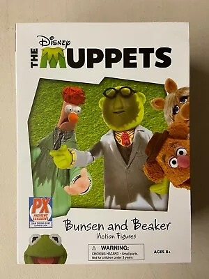 SDCC 2021 PX Exclusive Muppets Dr Bunsen Honeydew & Beaker Figures IN HAND  • $58.98