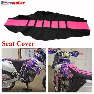 Dirt Bike Seat Cover For Honda CRF100 CRF150R Kawasaki KLX110L KX250F YZF250 450 • $19