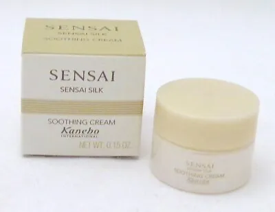 $15.99 • Buy KANEBO SENSAI SILK SOOTHING CREAM  0.15 Oz./4.6 ML-NEW-BOXED