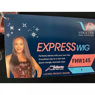 Express Wig FHW145 Style Vivica A Fox Hair Collection • $7.49