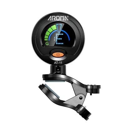 $12.94 • Buy AT-11 Clip-on Tuner Color Screen For Chromatic Guitar Bass Ukulele Violin H1N9