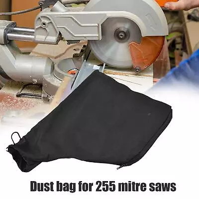 Mitre Saw Dust Bag Dust Collector Bag With Zipper And For 255 Wire Model K1P3 • $8.81