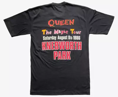 Queen - Knebworth Park 'A Kind Of Magic' 1986 Tour Official Concert T-Shirt • £250